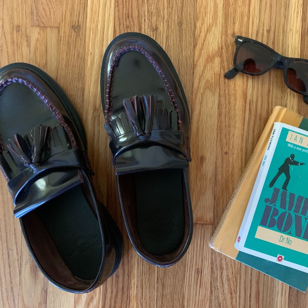 Dr. Marten Unisex Tassel Loafers EUC (42EU)